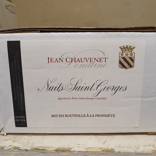 Six bottles of Chateau Jean Chauvenet, Nuits Saint Georges,...