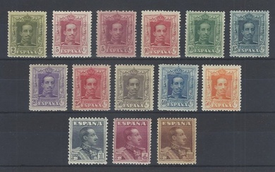 Spain 1922/1930 - Alfonso XIII - well centered - Edifil nº 310/23.