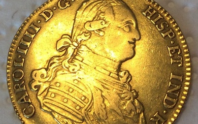Spain. Carlos IV (1788-1808). 4 Escudos 1791