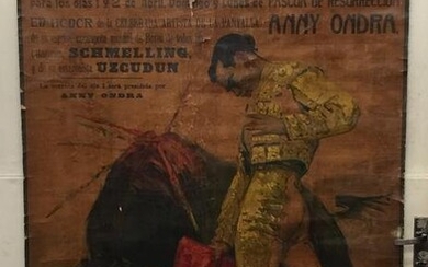 Spanish bullfighting poster