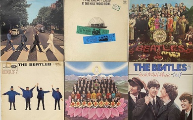 THE BEATLES AND SOLO - LPs/ 7"