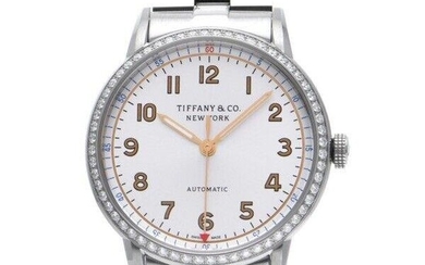 TIFFANY & Co. CT60 3-Hand 34mm 34668353 Silver Women's Watch