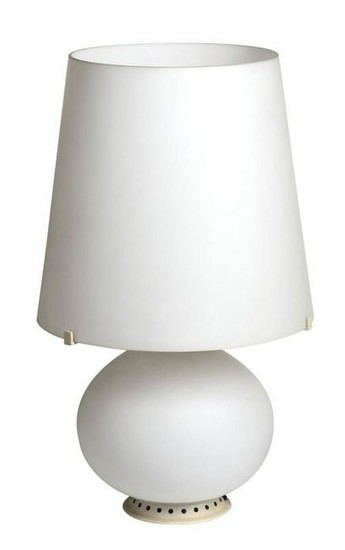 Table Lamp by Max Ingrand for Fontana Arte , Italy .