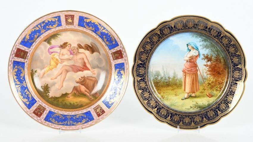 Two Pieces of 19th Century Porcelain
