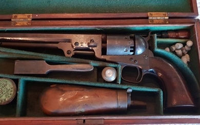USA / London - Colt - 1851 Navy - Hand - Percussion - Revolver - 36