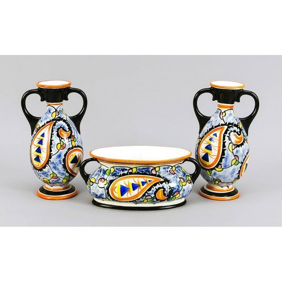 Vase set, 3 pieces, forme