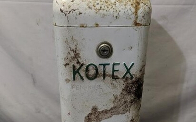 Vintage Kotex K20 Feminine Coin Op Napkin Dispenser
