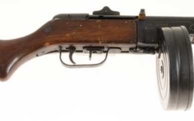 WWII, PPSH-41 submachine gun, undated, serial number "5769", weapon is...