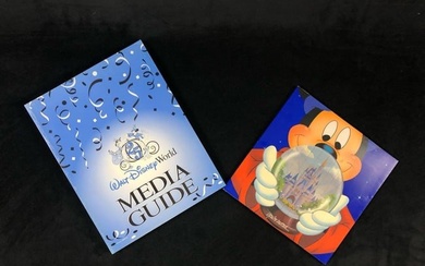Walt Disney World 25th Anniversary Press Book Media Guide 1996 Invitation Itinerary B