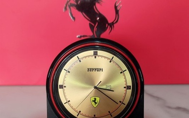 Table/desk clock - Horloge de table Ferrari Formula par Cartier - Plastic, Steel - 1980-1990