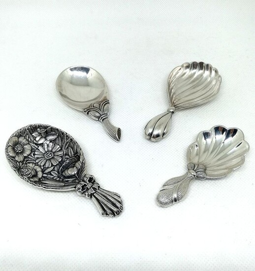 Wonderful Collection of 4 Spoons (4) - .925 silver - Gianmaria Buccellati - Italy - Second half 20th century