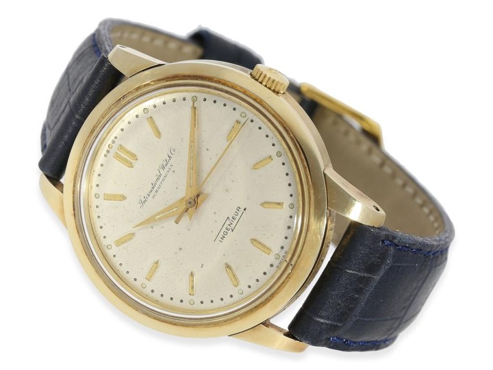 Wristwatch: popular IWC collector' s watch, IWC engineer Ref.766 from 1958