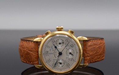 ZENITH HP 146 18k pink gold gents wristwatch...