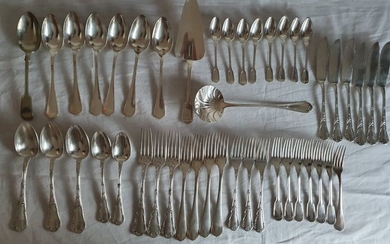 christof- Knife, Spoon, forks (45) - Silverplate