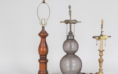iGavel Auctions: Group of (3) lamps. FR3SH.
