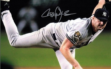 roger clemens signed 8x10 photo