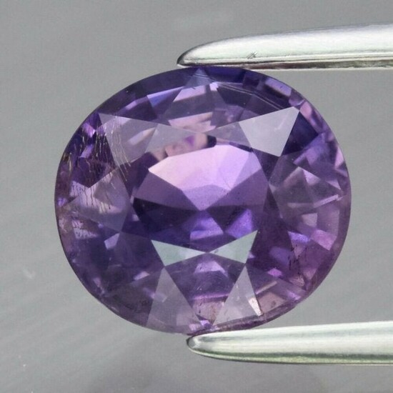 1.64 ct. Natural Untreated Purple Sapphire - MADAGASCAR