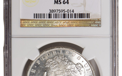 1889-S $1 Morgan Silver Dollar NGC MS64