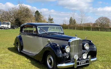 1949 Bentley Mk VI 'Pillarless' Coupe 1 of Just Six Bodied by Freestone & Webb