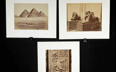 19th C. Photos of Egypt by Arnoux & Bonfils