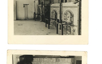2 Photos of the Ovens in the Crematorium Taken After...