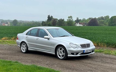2002 Mercedes-Benz C32 AMG Saloon Built to the special order of six-time F1 winner Tony Brooks