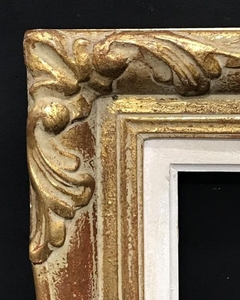 20th Century French School. A Gilt Composition Frame
