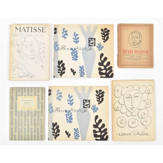 [20th & 21st Century] [Fauvism] Collection of catalogues and works on Henri Matisse (1869-1954) (1)...