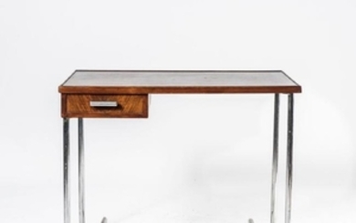 Thonet, France (attributed), Small desk, 1930s