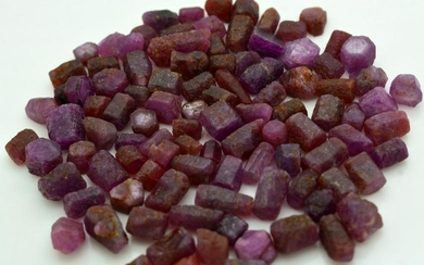 500 Grams Beautiful Rough Ruby Crystals