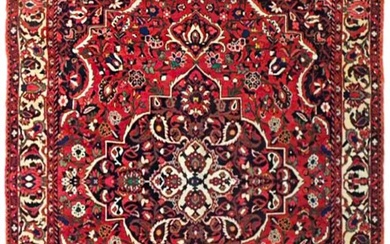 7 x 10 Red Fine Persian Bakhtiar Rug