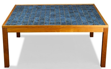 A Danish Modern Hangard Mobler Nykobing Mors tile top