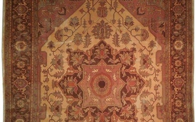 9 x 12 Persian Heriz Quality Persian Heriz Dense Wool handmade IRAN Rug