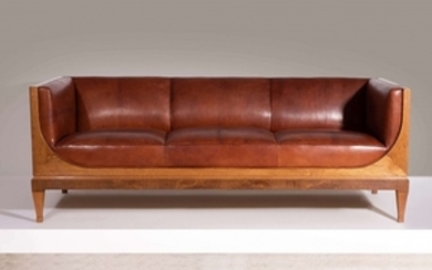 Frits HENNINGSEN 1889-1965 Canapé dit "Box sofa" - Circa 1930