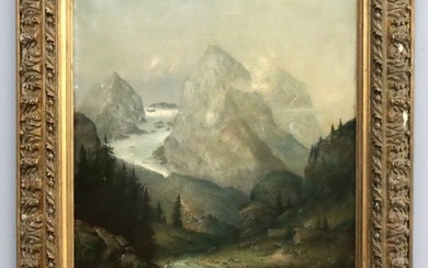 A. Calame Alpine Landscape