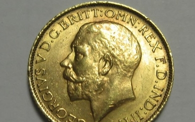 A George V Sovereign 1915