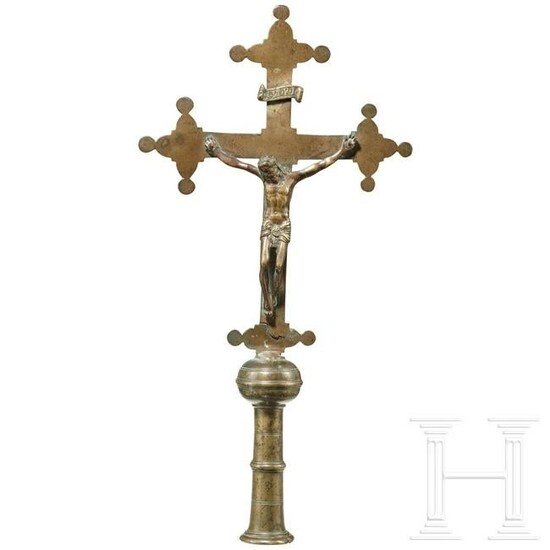A German bearing cross, 17th century