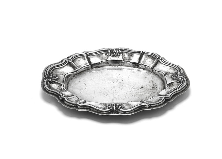 A Maltese silver tray