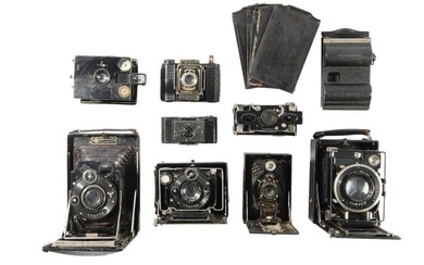 A Selection of Strut Folding Cameras.