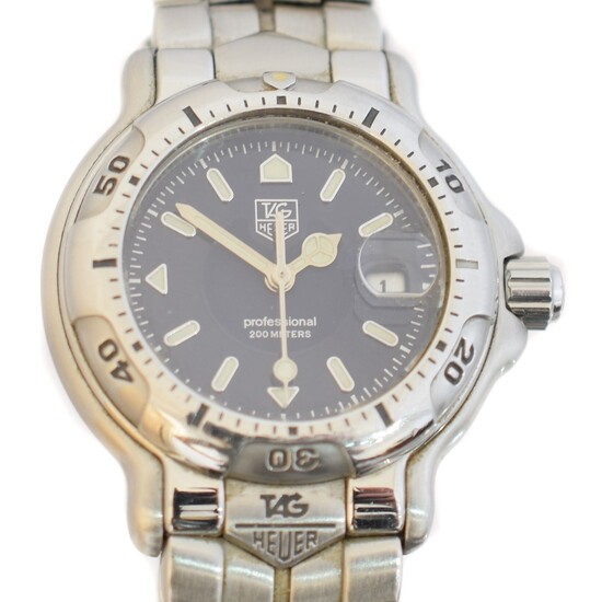 A ladies stainless steel Tag Heuer watch