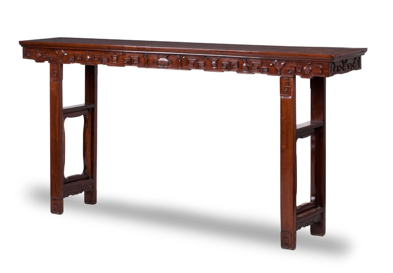 A large and impressive huanghuali altar table