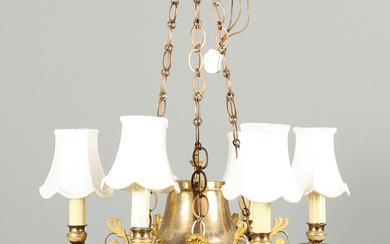 A mid 20th century Empire style chandelier.