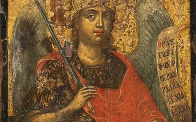 AN ICON SHOWING THE ARCHANGEL MICHAEL