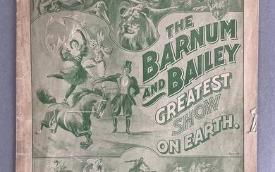 Barnum and Bailey Circus Advertising Magazine