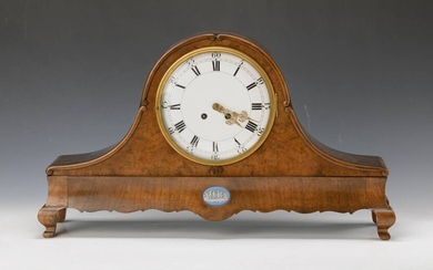Buffet clock, Lenzkirch, around 1929, wood veneer,...
