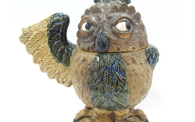 Burslem Pottery Grotesque Bird 'Octavia the Owl' (Chambermai...