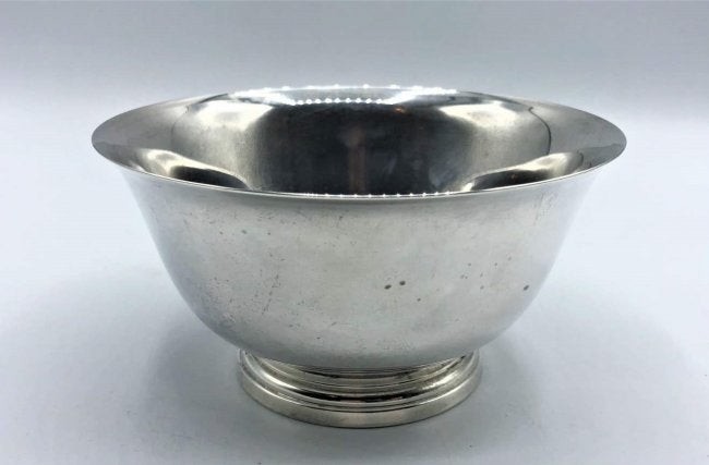 CARTIER Sterling Silver Bowl A Paul Revere Reproduction