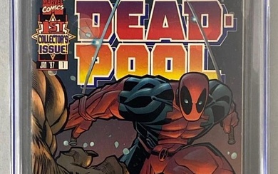 CGC Graded Marvel Comics Deadpool No. 1