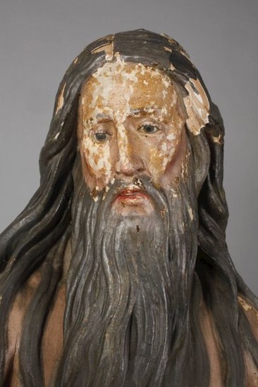 Carved holy figure