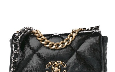 Chanel Shiny Crumpled Calfskin Quilted